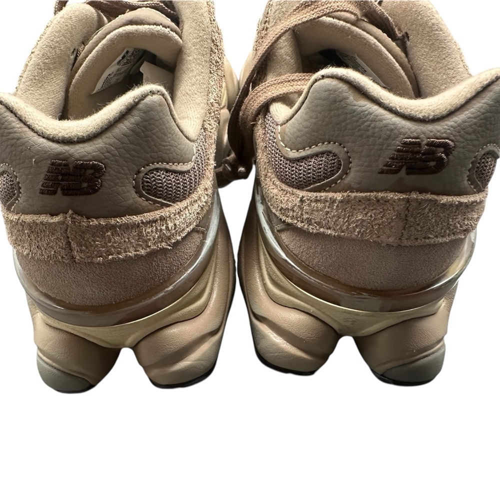 New Balance 9060 “Mushroom / Timberwolf” Suede Sneakers – Women’s 8 / Men’s 6.5 - Picture 5 of 7
